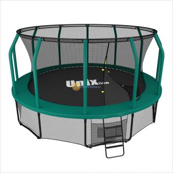 Батут UNIX line 14 ft SUPREME (green)
