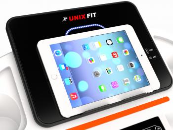 Беговая дорожка UNIXFIT ST-630R White коврик в подарок