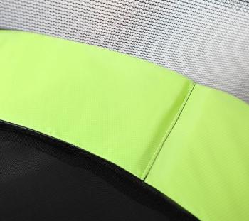 Батут ARLAND 8FT с внешней страховочной сеткой и лестницей (Light green)